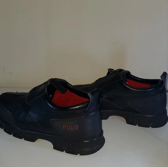 Polo Ralph Lauren boots size 9 black - Picture 7 of 9
